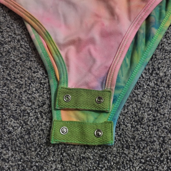 Zenana Tie Dye Bodysuit Size Small - Picture 2 of 9